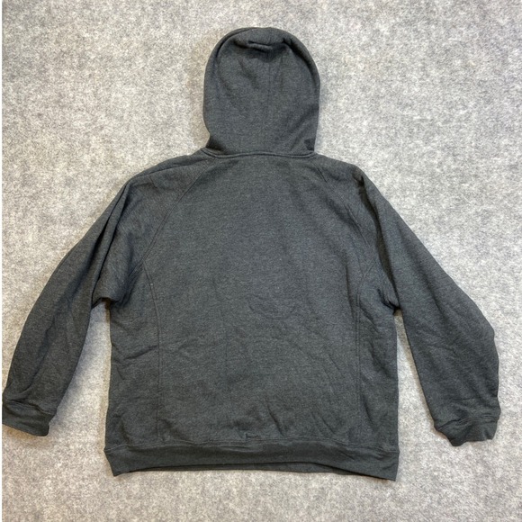 Mens Marlboro Gear 2004 Quarter Zip Hoodie Charcoal Gray Mens XL NWT Vintage - Picture 5 of 8